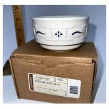 Longaberger USA Blue custard cup