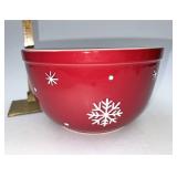 Longaberger Falling Snow bowl