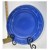 Longaberger USA cornflower Dinner plate light