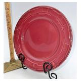 Longaberger Paprika dinner plate Light utensil