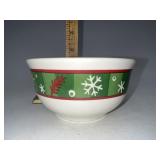 Longaberger Holiday dessert bowl