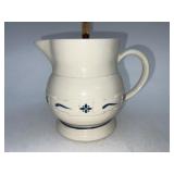 Longaberger USA blue pitcher