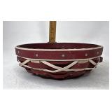 Longaberger Red Ornament Basket base