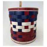 Longaberger Americana medium canister