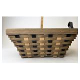 Longaberger Khaki check pass along with Protector