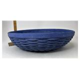 Longaberger Cornflower and Large Low bowl