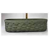 Longaberger Blue scalloped boutique