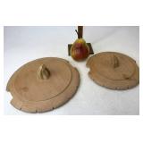 Longaberger Pumpkin prototype lids