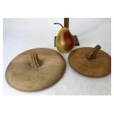 Longaberger Gourd  prototype lids
