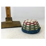 Longaberger Miniature bonnet