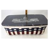 Longaberger CC Capitol With Protector and lid