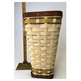 Longaberger Golden fields vase with protector