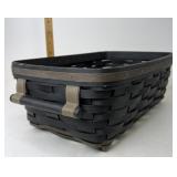 Longaberger 2011 black storage