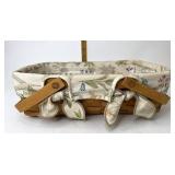 Longaberger Small gathering With Liner and