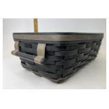 Longaberger 2011 black storage