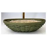 Longaberger Oval green basket second quality