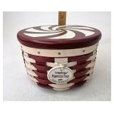 Longaberger Peppermint twist with liner Protector
