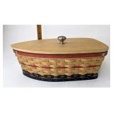 Longaberger Blue and red boat prototype