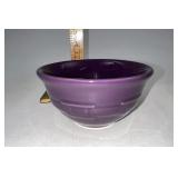 Longaberger Eggplant dessert bowl