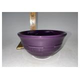 Longaberger Eggplant dessert bowl