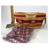 Longaberger Bayberry with Liner and Protector