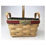 Longaberger 1993 holiday basket of thanks with