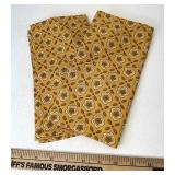 Longaberger Golden field napkins