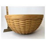 Longaberger 13 inch bowl with Protector