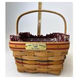Longaberger 1996 Bee With liner and protector