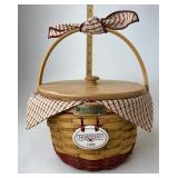 Longaberger CC Homestead with liner protector lid