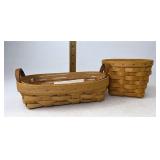 Longaberger Booking baskets with protectors