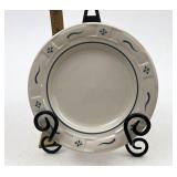 Longaberger USA Blue Bread plate