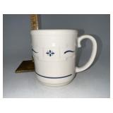 Longaberger USA Blue coffee mug