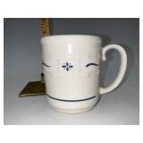 Longaberger USA Blue coffee mug