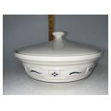Longaberger USA Blue covered dish