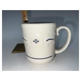Longaberger USA Blue coffee mug