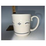 Longaberger USA Blue coffee mug