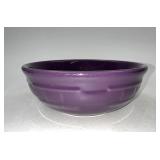 Longaberger Eggplant cereal bowl light utensil