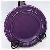 Longaberger USA Eggplant bread plate light