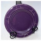 Longaberger USA Eggplant bread plate light