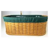 Longaberger Large work load with liner and