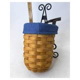 Longaberger Small gate house with Liner and
