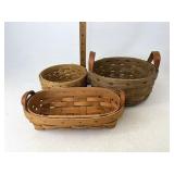 Longaberger Assorted baskets