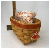 Longaberger Candy corn with liner protector and