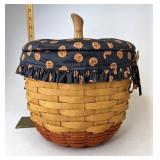 Longaberger Hostess pumpkin with liner protector