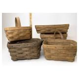 Longaberger Vintage baskets