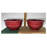Longaberger USA NIB Paprika Dessert bowls