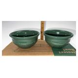Longaberger USA NIB ivy Dessert bowls