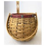 Longaberger Rose bowl with liner and protector