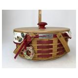 Longaberger Sweets and treats with lidded